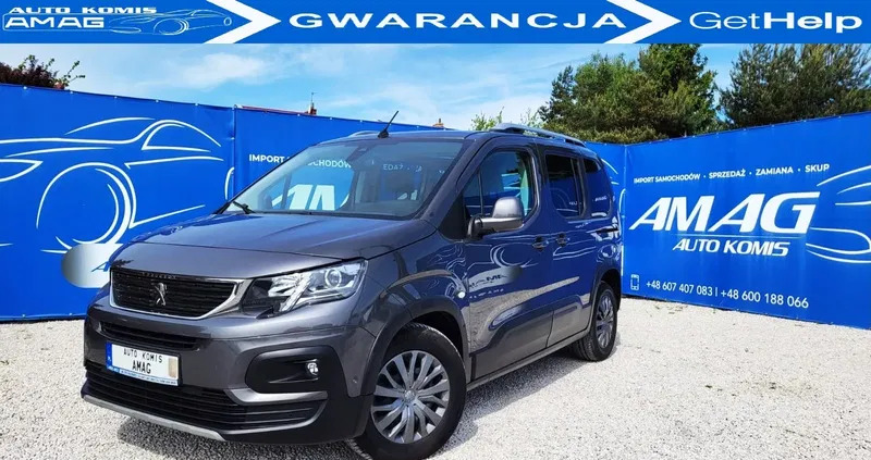 wielkopolskie Peugeot Rifter cena 85900 przebieg: 58244, rok produkcji 2018 z Gościno